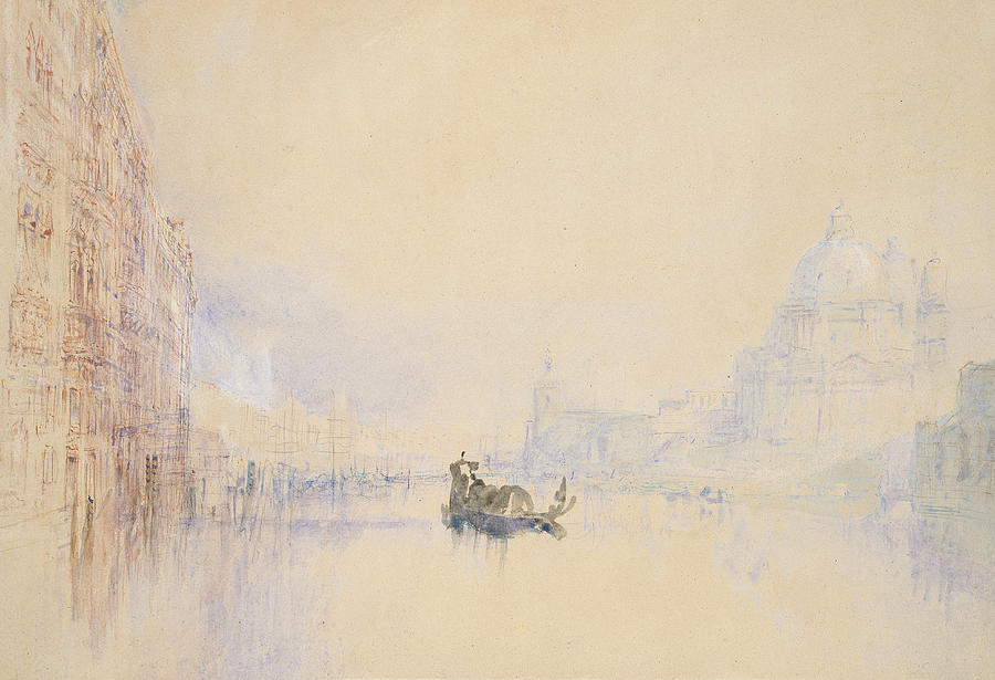 Venice The Grand Canal Painting by Joseph Mallord William Turner - Fine ...