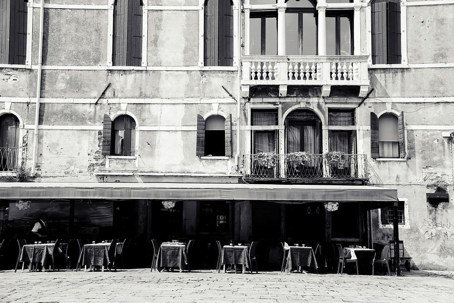 Venice - The brasserie Photograph by Christopher Maxum