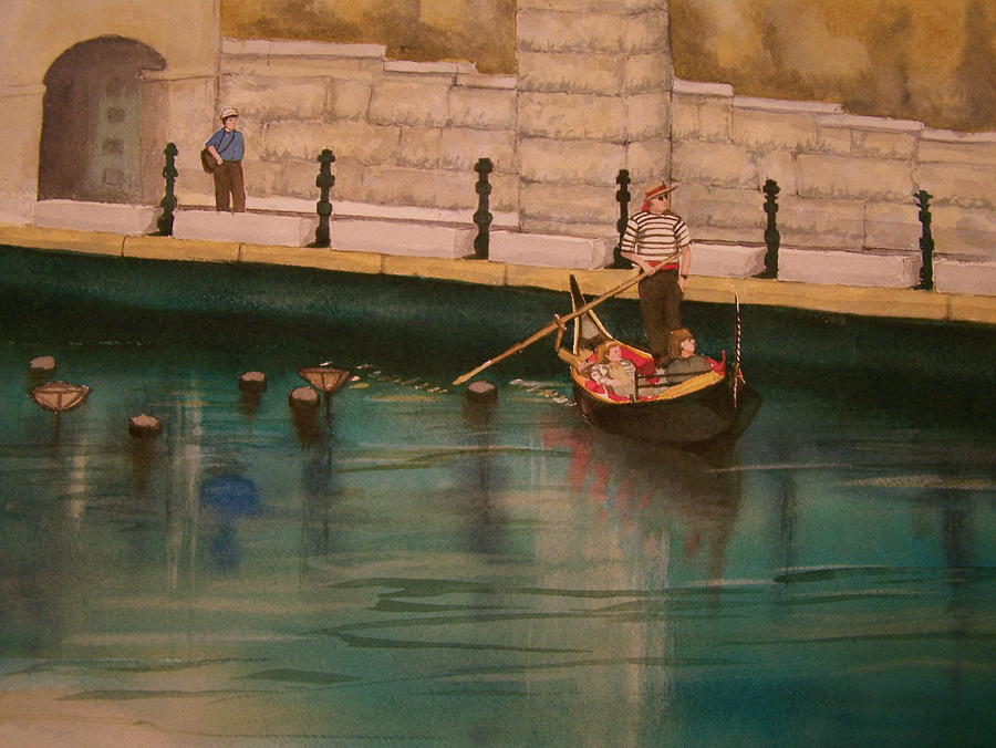 Venice Via Providence Painting by Lynn Babineau