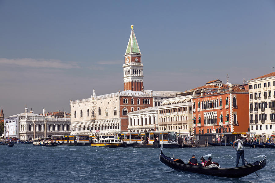 Architecture Photograph - Venice view to San Marco by Sandra Rugina
