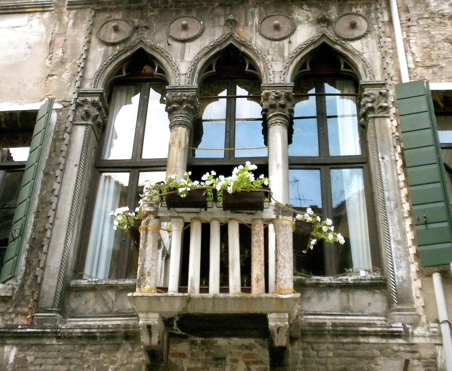 Venice Windowscape Photograph by Teresa Tilley