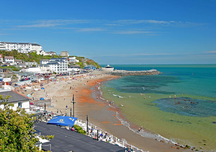 Ventnor Beach and Seafront Photograph by Rod Johnson