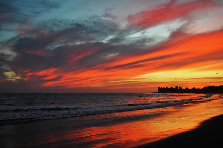 Ventura California Sunset Photograph by Kyle Hanson