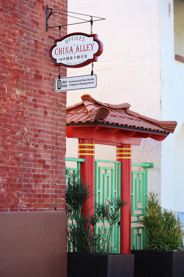 Ventura Chinatown Gate Photograph by Art Block Collections
