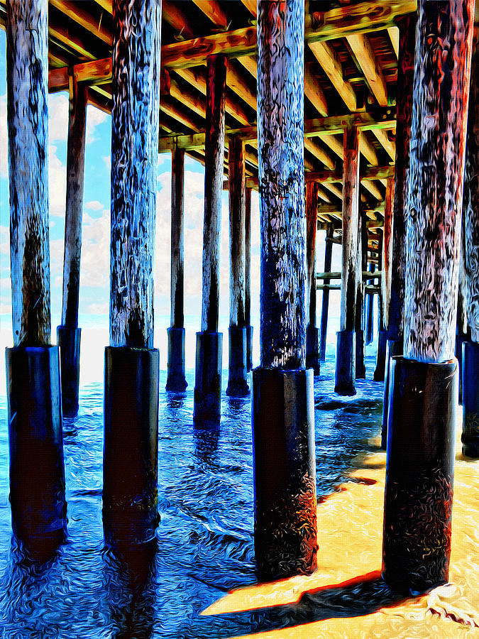 Ventura Pier - California Coast Photograph by Glenn McCarthy Art and Photography