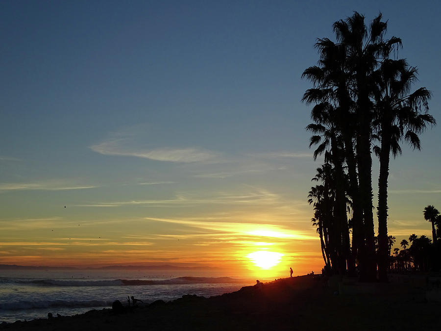 Nature Photograph - Ventura Sunset by Deborah England