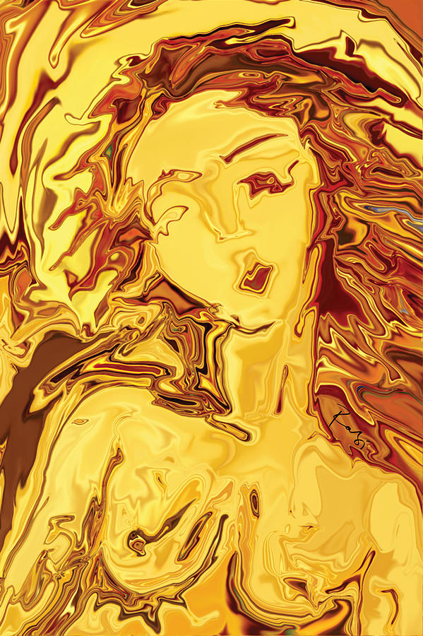 Beauty Digital Art - Venus 2008 by Rabi Khan