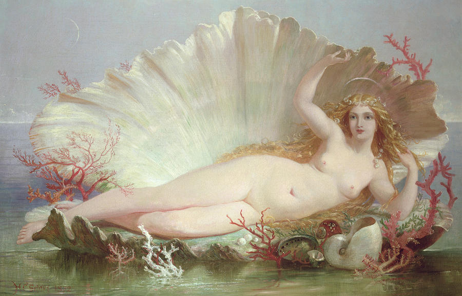 Venus Painting by Henry Courtney Selous 