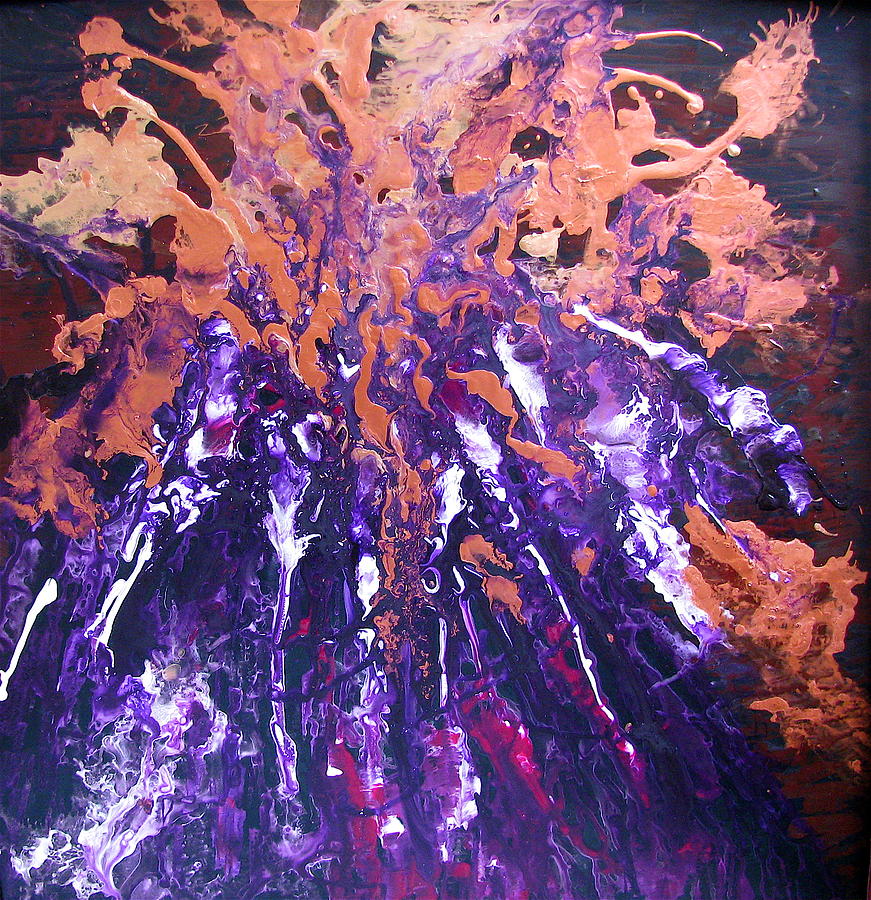 Abstract Painting - Vera by Jess Thorsen