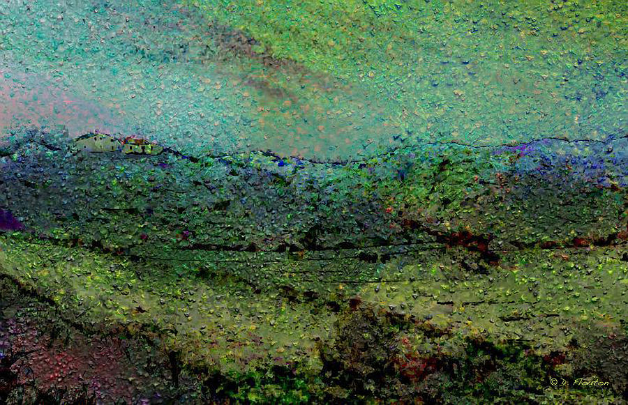 Verde Country Landscape Digital Art by Dee Flouton