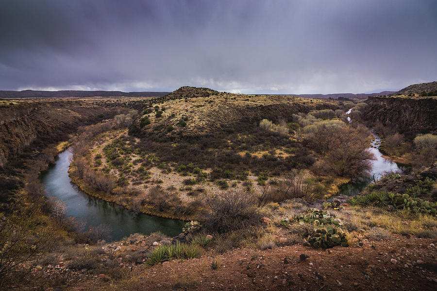 Verde River Horseshoe Photograph by Andy Konieczny