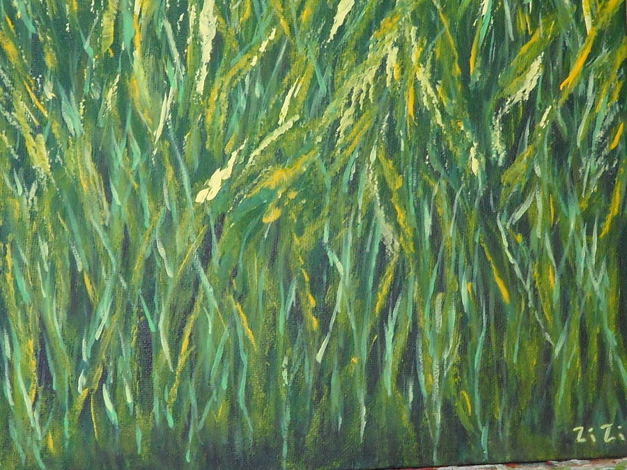 Verde   Painting by Soraya Silvestri
