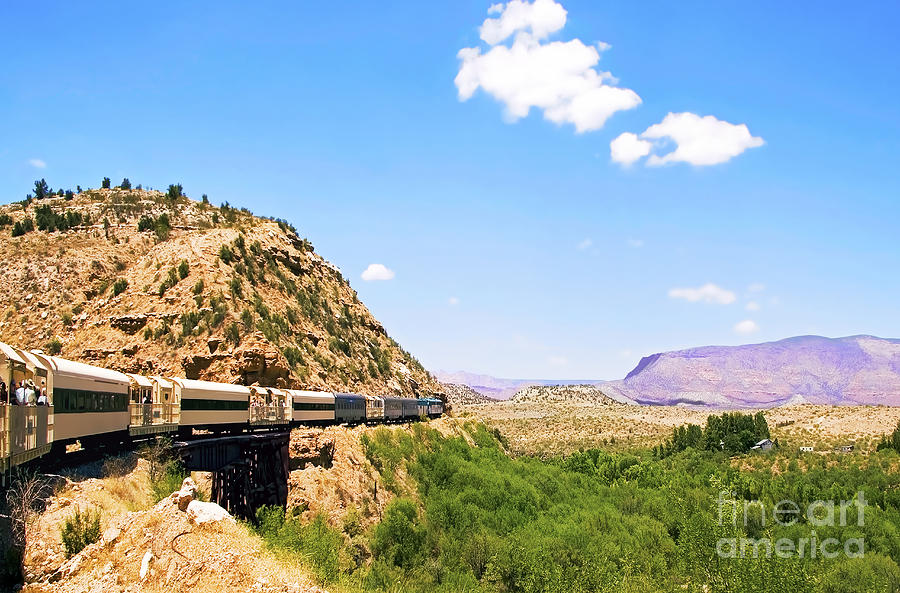 Verde Valley Train  Photograph by Sherry  Curry
