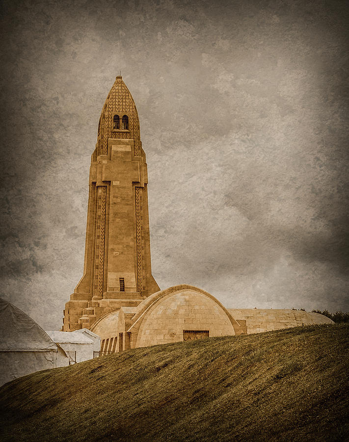 Verdun, France - Ossuary Tower Photograph by Mark Forte