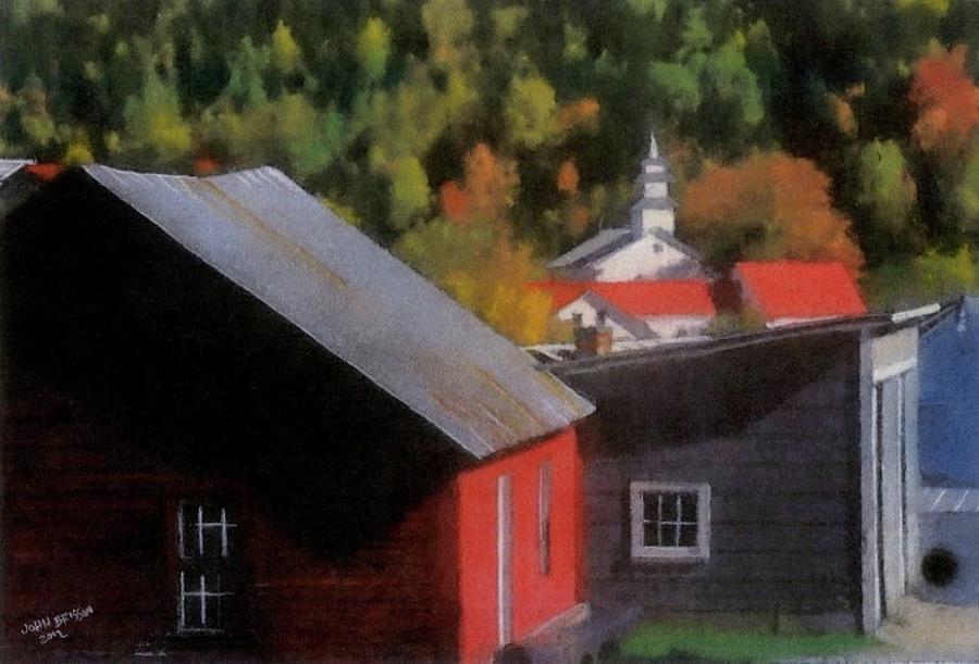 Vermont Again Pastel by John Brisson