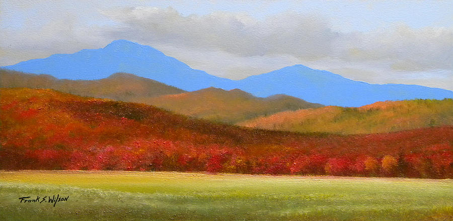 Vermont Autumn Vista Painting by Frank Wilson