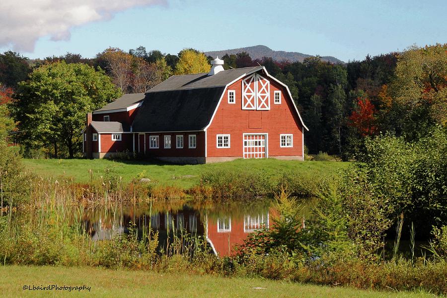 Vermont Barn Photograph By Laurie Baird