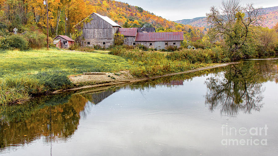 Vermont Countryside Photograph by Rod Best