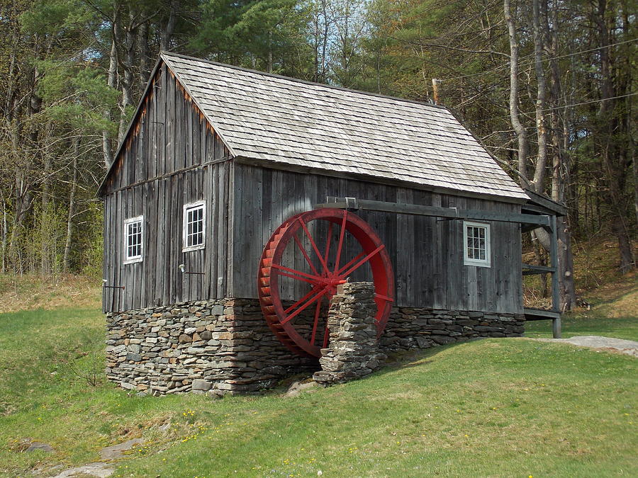 Vermont Grist Mill Photograph by Catherine Gagne
