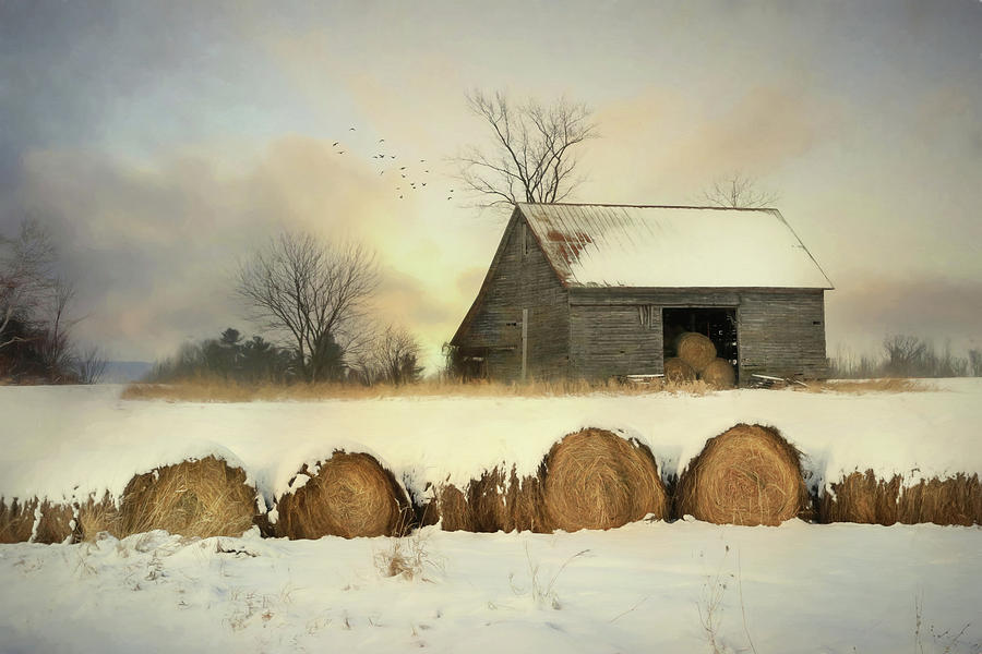 Vermont Hay Barn Photograph by Lori Deiter
