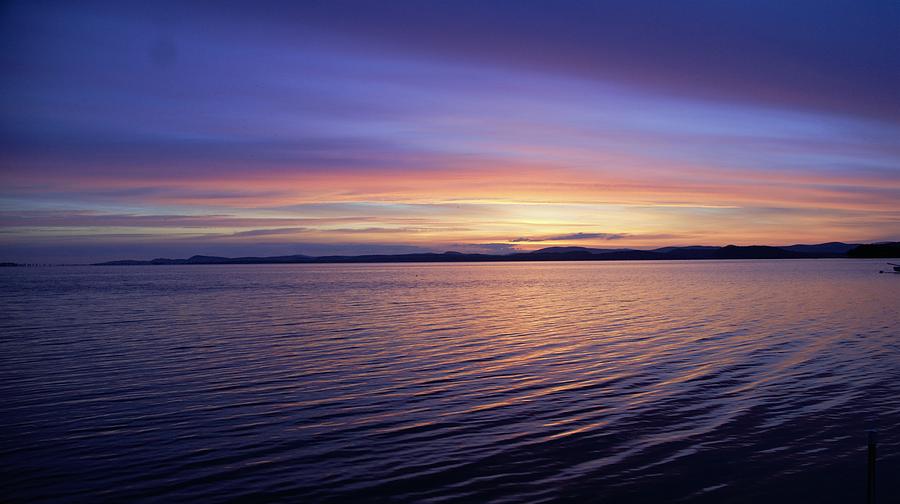 Vermont Lake Champlain Malletts Bay Photograph by Mark Holden - Fine ...