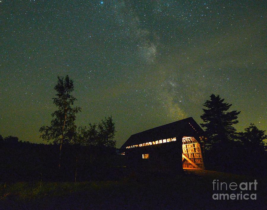 Vermont Night Sky Photograph by Steve Brown