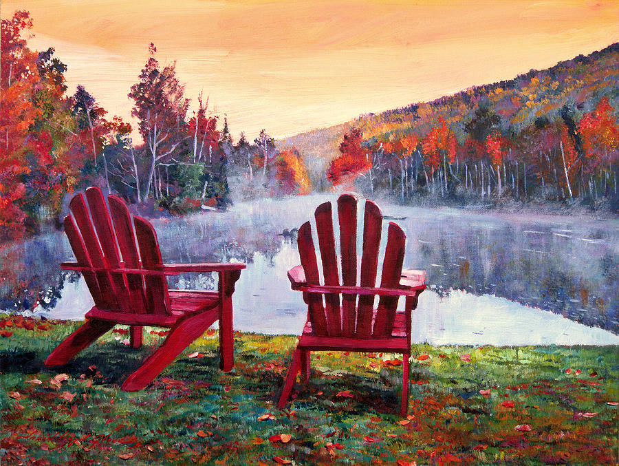 Vermont Romance Painting by David Lloyd Glover