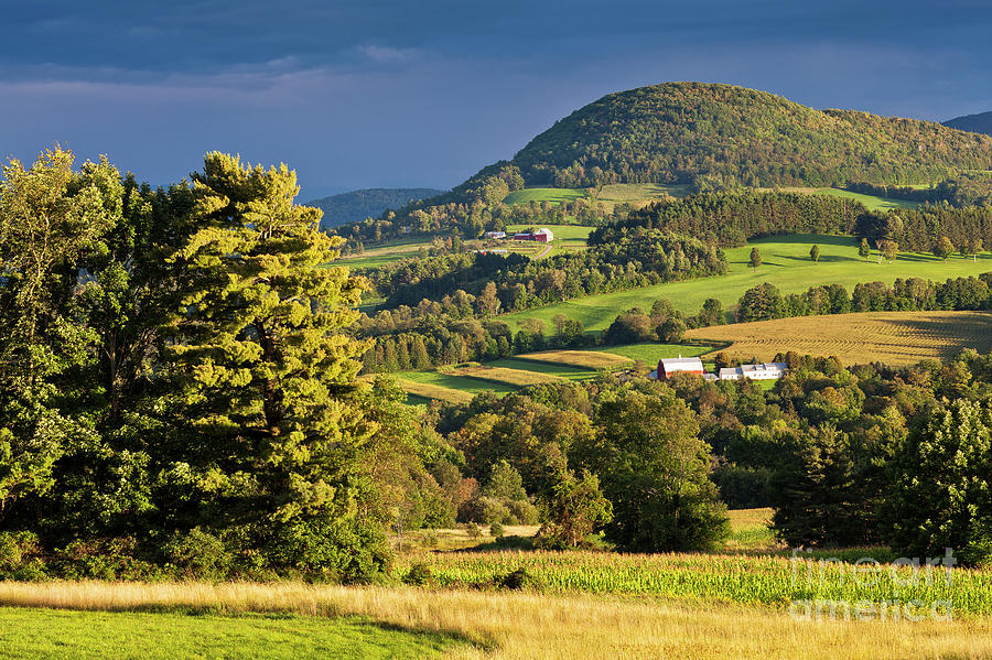 Vermont September Landscape Photograph by Alan L Graham