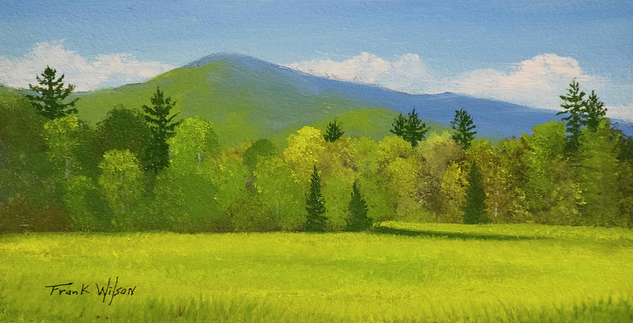 Vermont Spring Painting by Frank Wilson