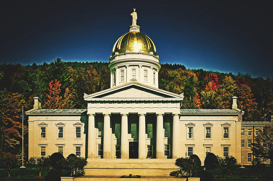 Vermont State Capitol - Montpelier Photograph by Mountain Dreams - Fine ...