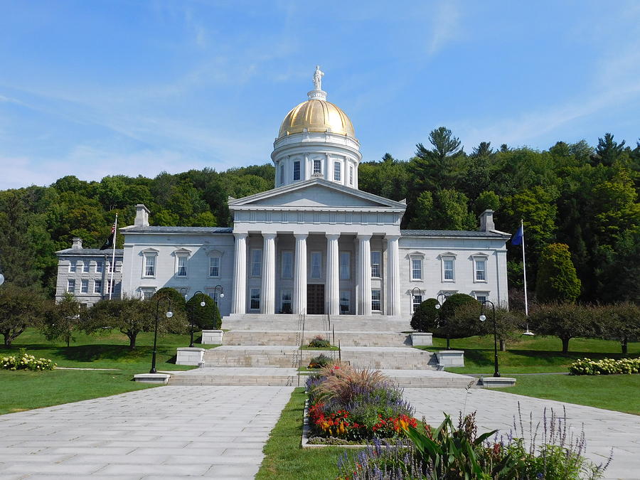 Vermont State House Photograph by Catherine Gagne