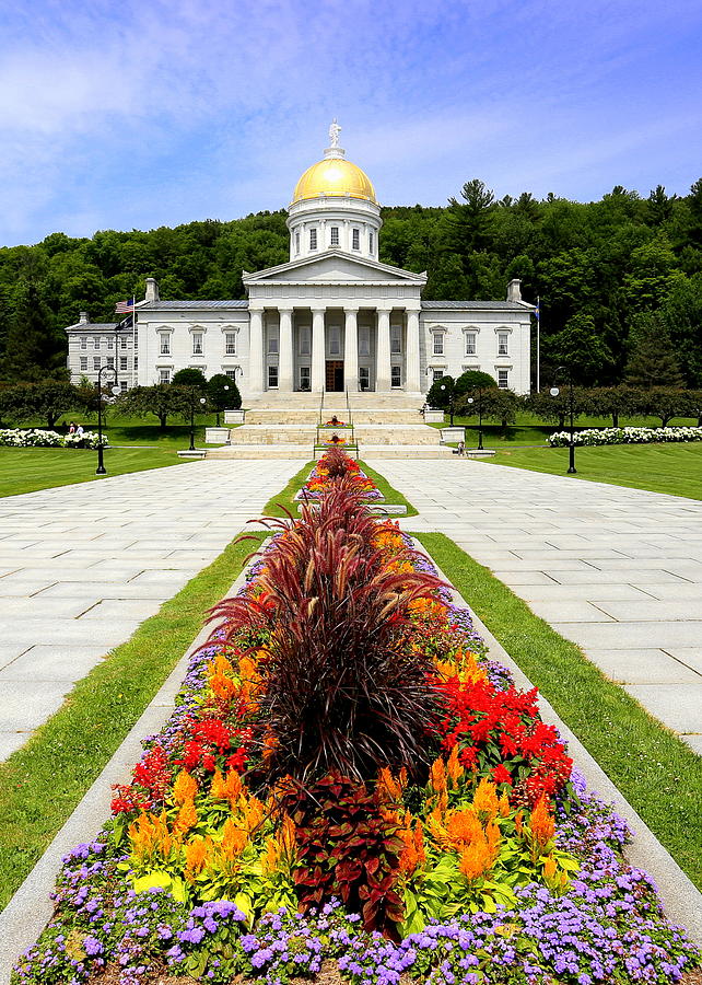Vermont State House Photograph by Imagery-at- Work