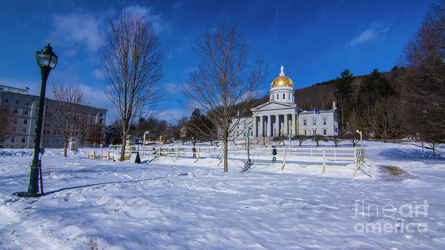 Vermont Statehouse Photograph by Scenic Vermont Photography