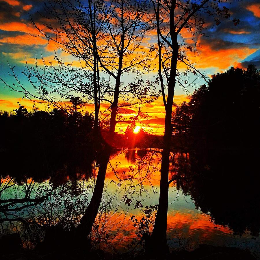 Vermont sunset Photograph by Jessica Blair - Fine Art America