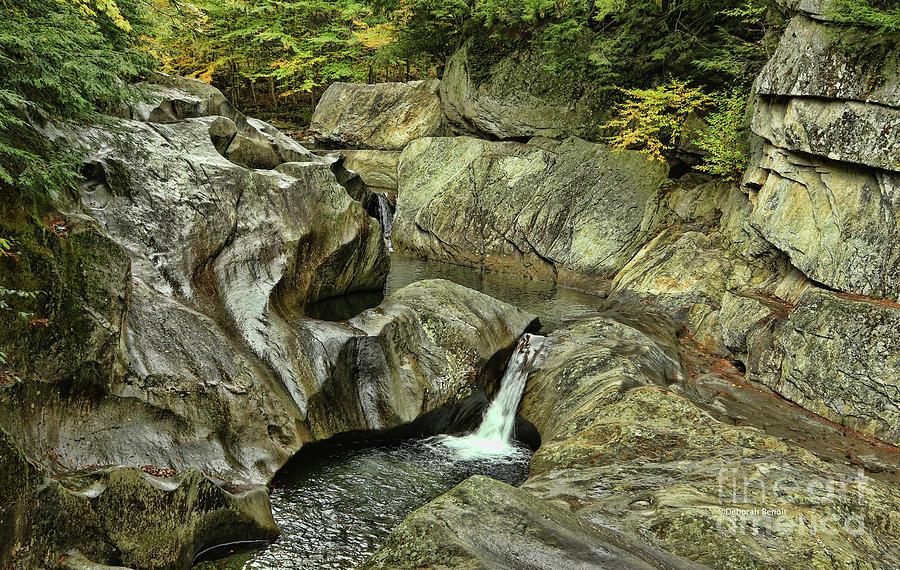 Vermont Waterfall Photograph by Deborah Benoit