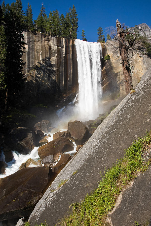 Vernal Falls Photograph by James Marvin Phelps