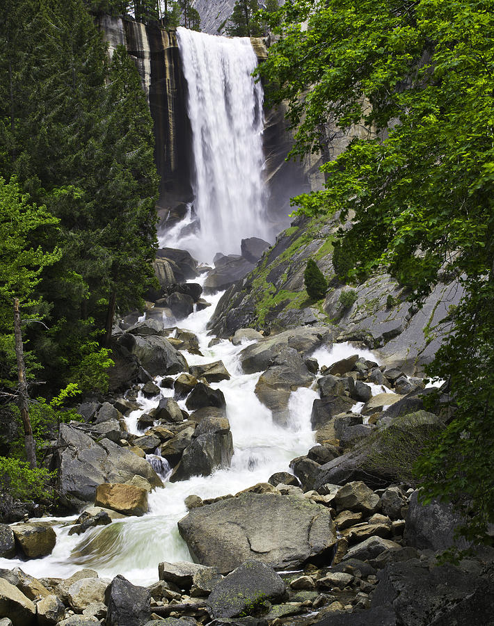 Vernal Falls Photograph by Paul Riedinger