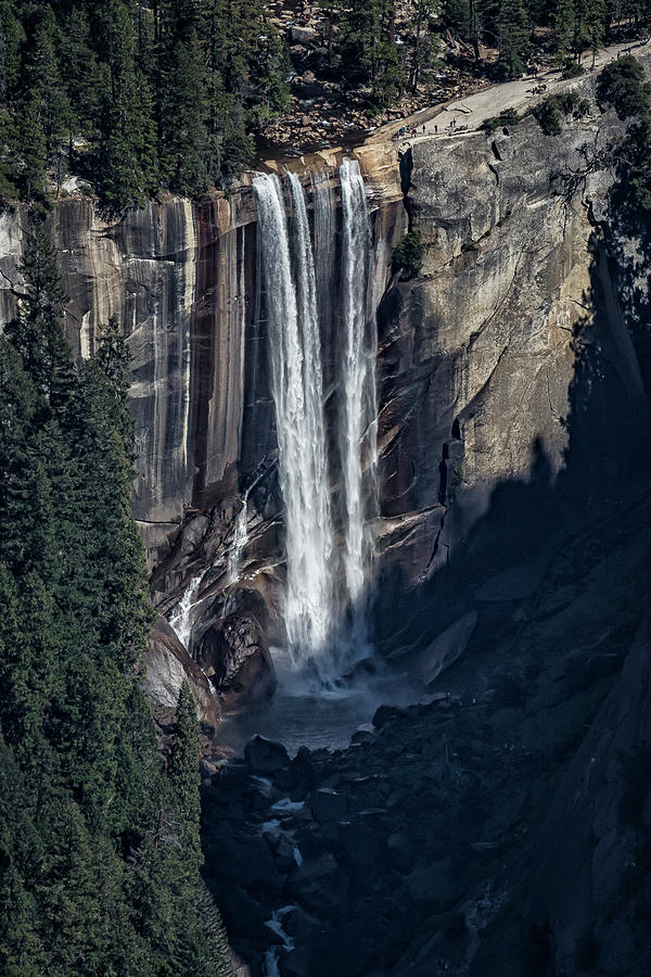 Vernal Fall From a Distance Photograph by Belinda Greb