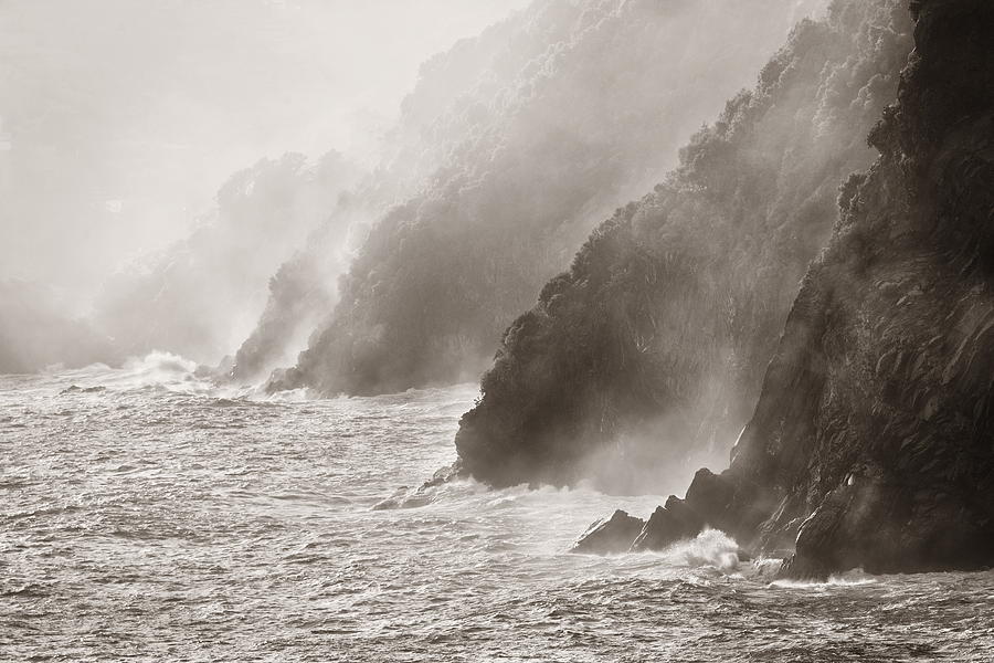 Vernazza Cinque Terre sea coast Photograph by Songquan Deng