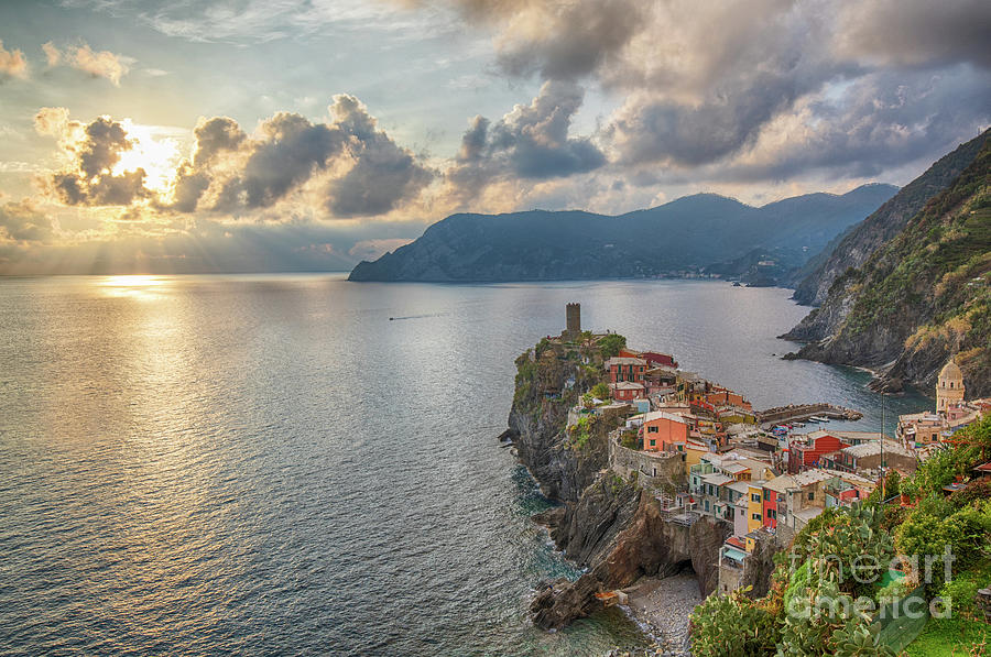 Vernazza from Above Photograph by Jennifer Ludlum