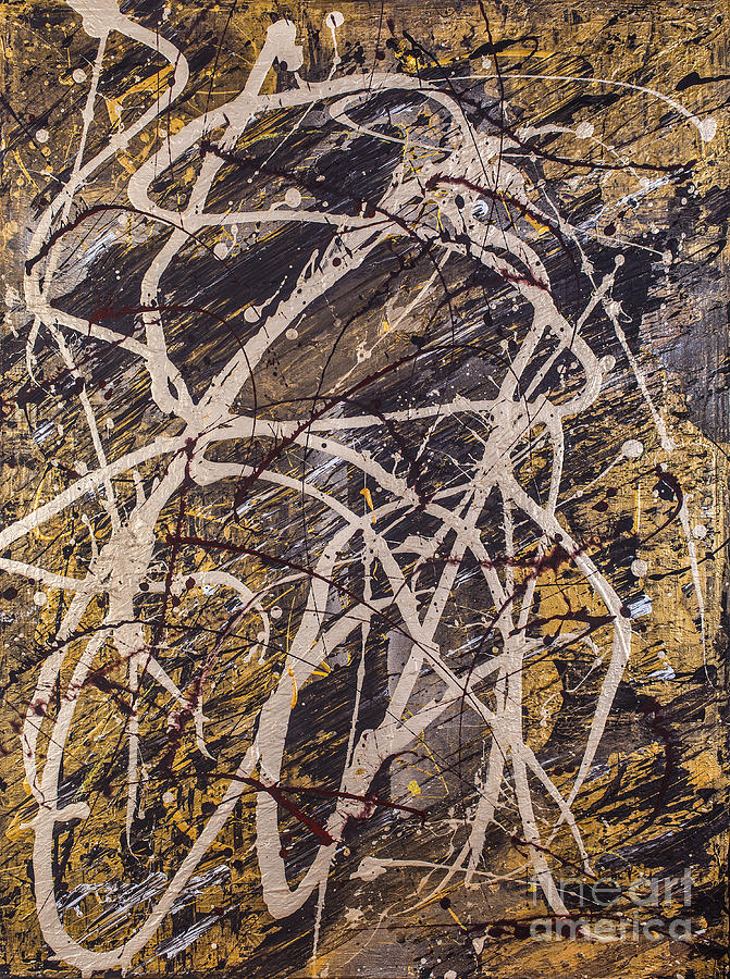 Abstract Painting - Verness the vein by Sterling Gold