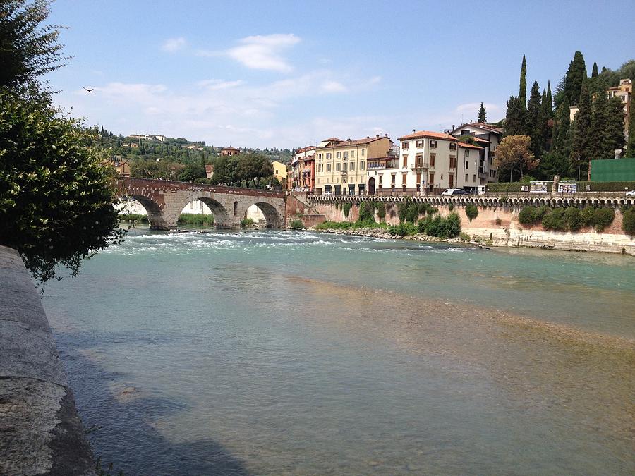 Verona Bridge Photograph By Caleb Quidera - Pixels