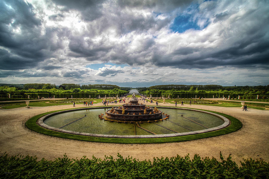 Versailles Fountain Photograph by Ross Henton