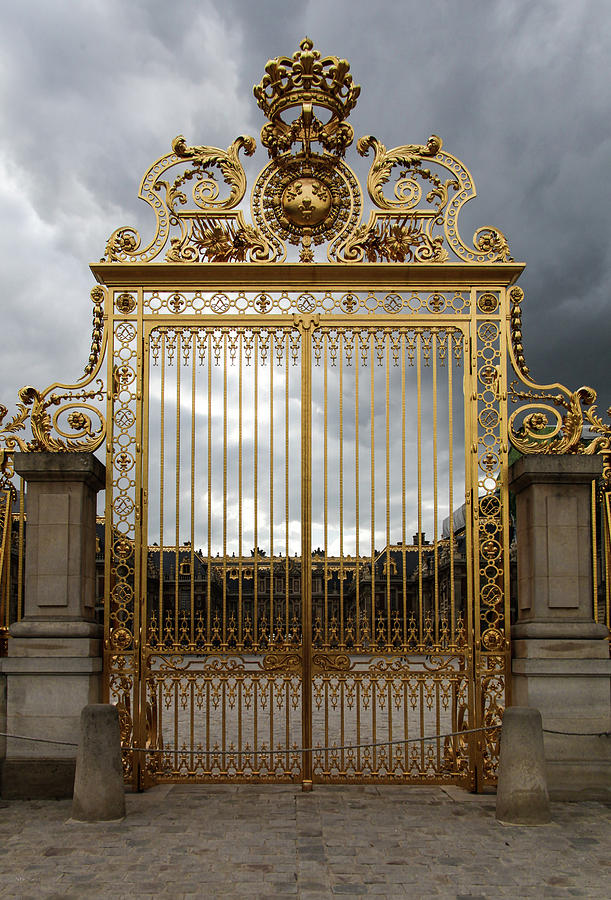 Versailles Gates Photograph by Ross Henton