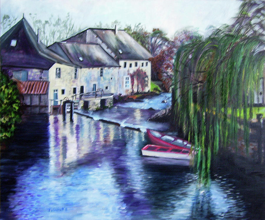 Spring Painting - Verteuil Charente by Jeni Westcott