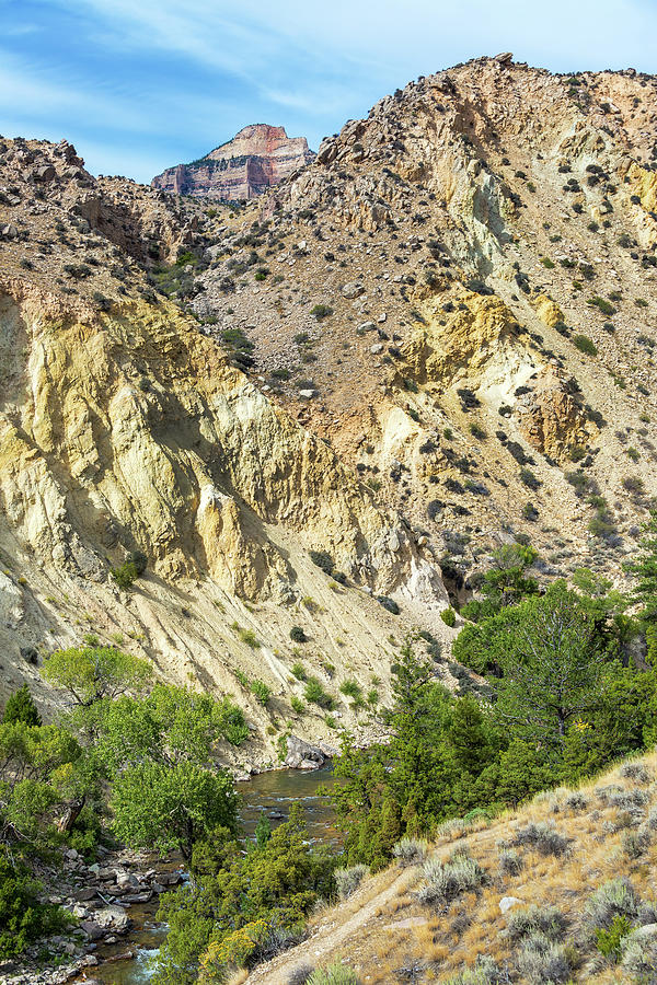 Vertical Shell Canyon View Photograph by Jess Kraft