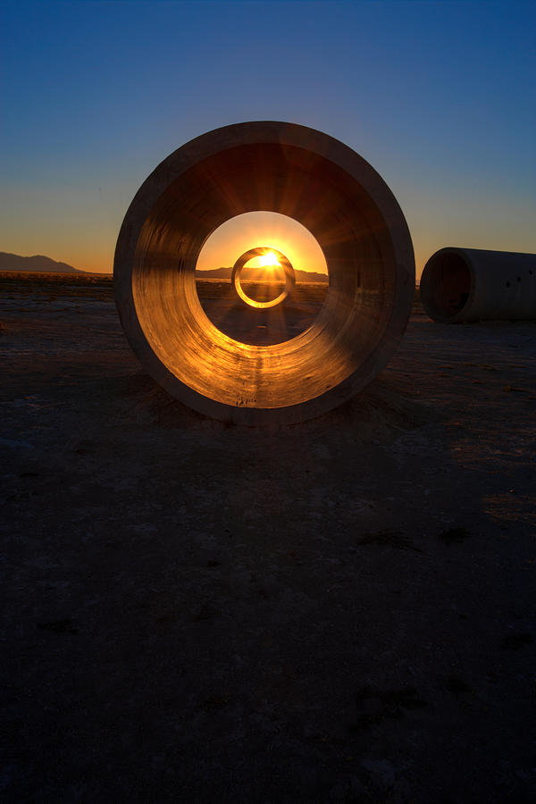 Vertical Sun Photograph by David Andersen