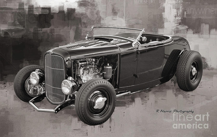 Very Cool Roadster Photograph by Randy Harris