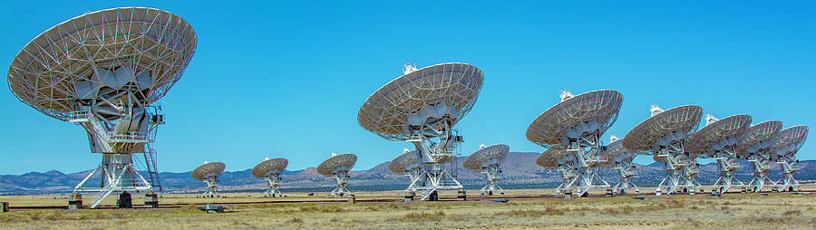 Very Large Array Side View Photograph By Patrick Burke 