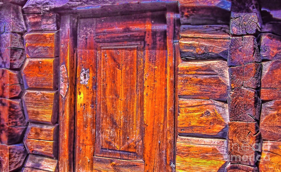 Very Old Door Photograph by Rick Bragan